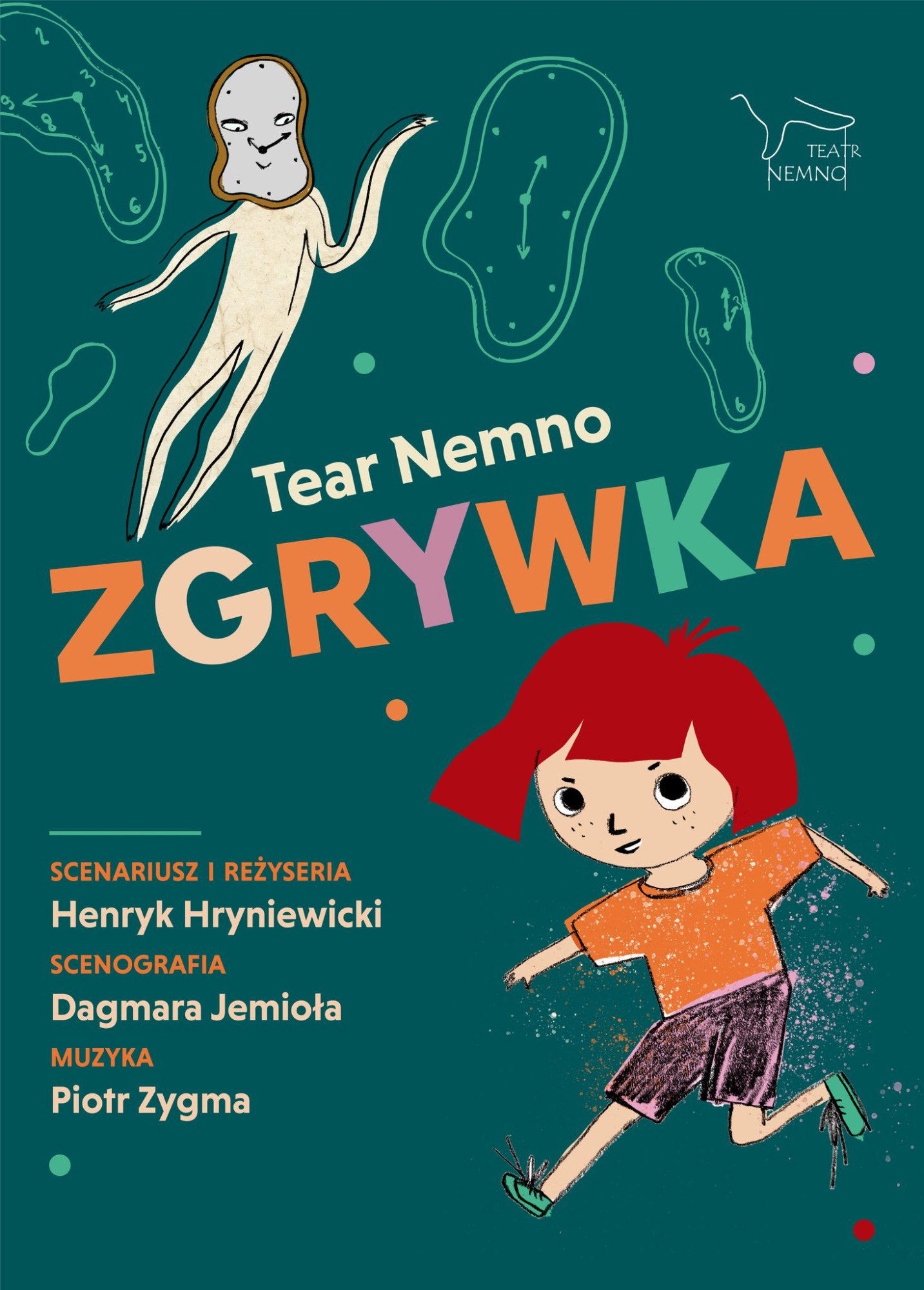 Plakat do spektaklu Zgrywka